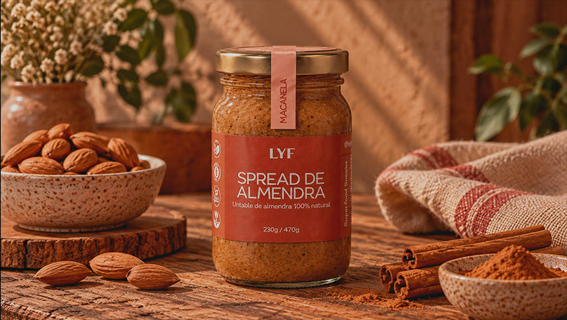 Spread de almendra-macanela