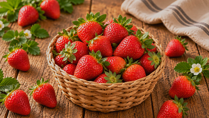 Fresas orgánicas