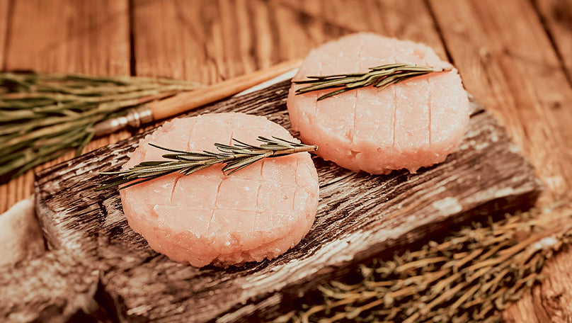 HAMBURGUESAS DE POLLO