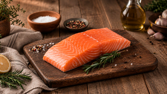 Salmón en postas